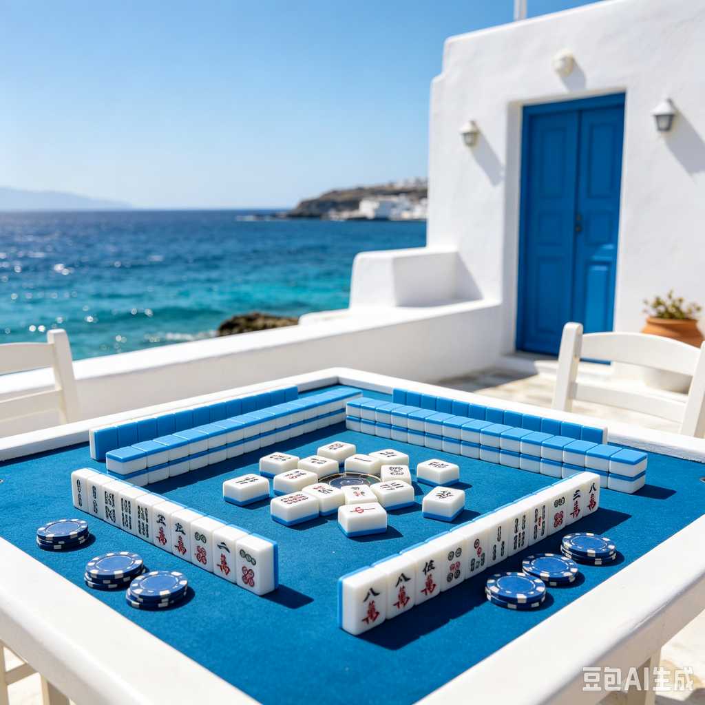 traditional color mahjong set