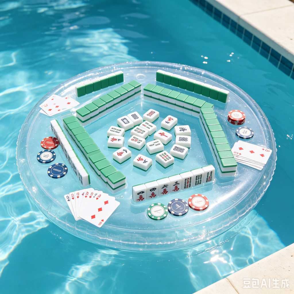 large mahjong mat for table